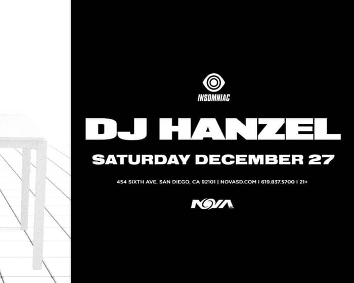DJ Hanzel tickets