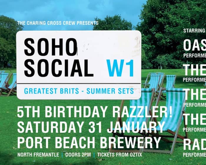 SOHO SOCIAL | The Greatest Brits - Summer Sets tickets