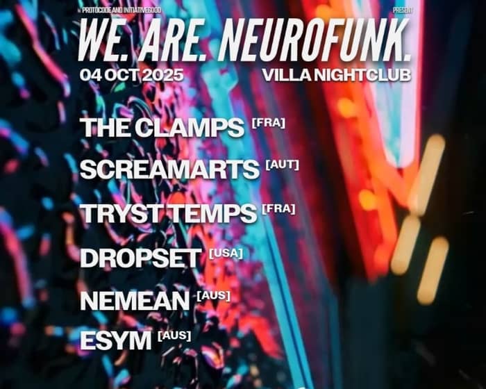 WE. ARE. NEUROFUNK. tickets