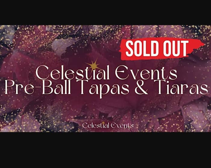 Celestial Events Pre-Ball Tapas & Tiaras Perth tickets