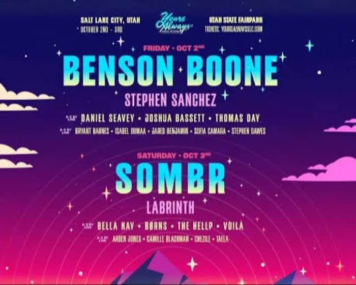 Yours Always Music Festival tickets