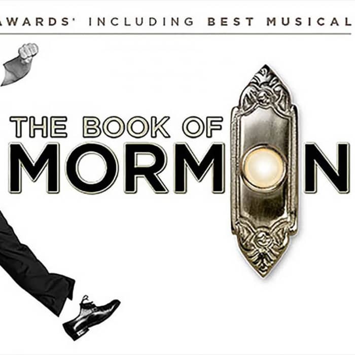 The Book of Mormon (London) cover image