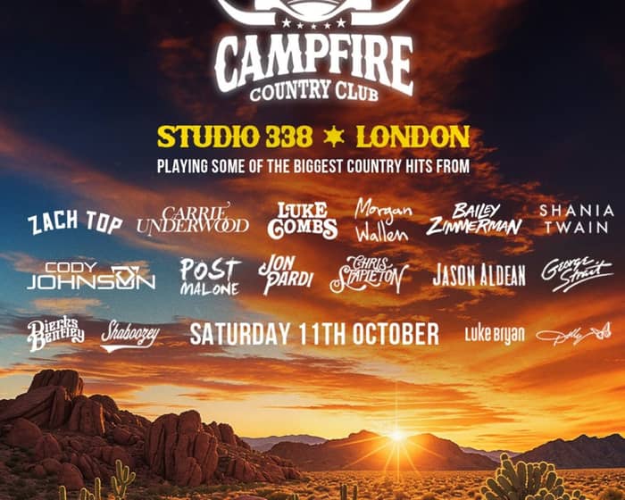 Campfire Country Club - London Country Music Festival tickets