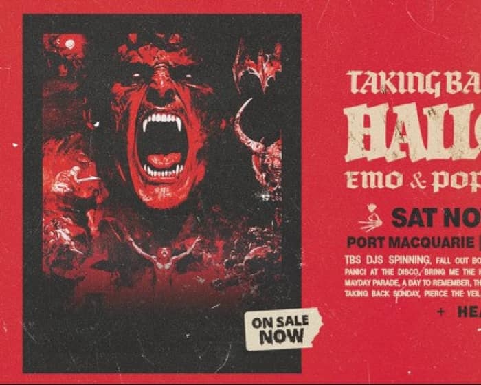 Taking Back Saturday Halloween: Emo & Pop Punk Party tickets