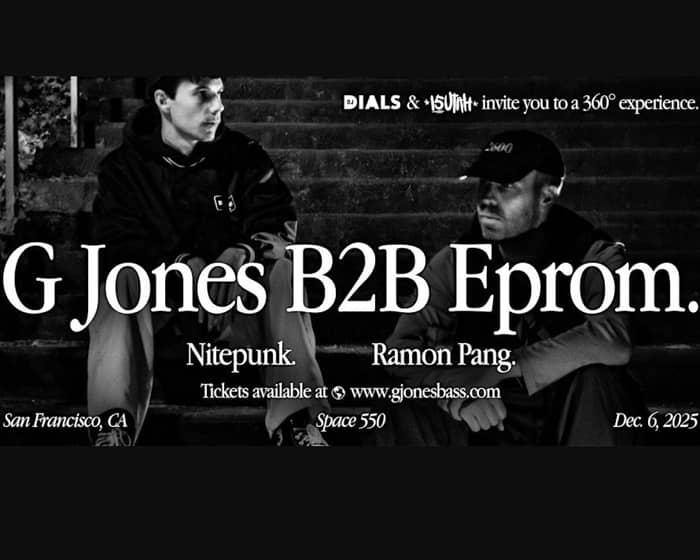 G Jones tickets