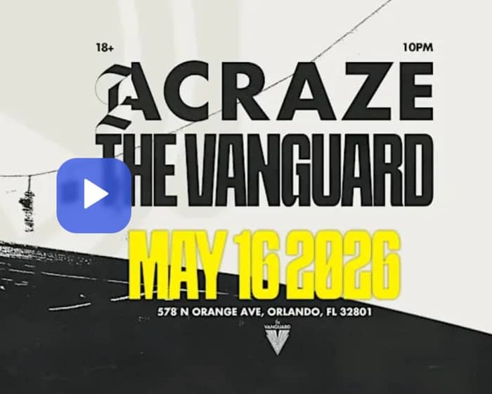 Acraze tickets