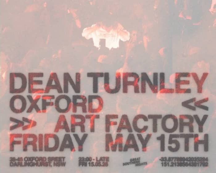 Dean Turnley tickets