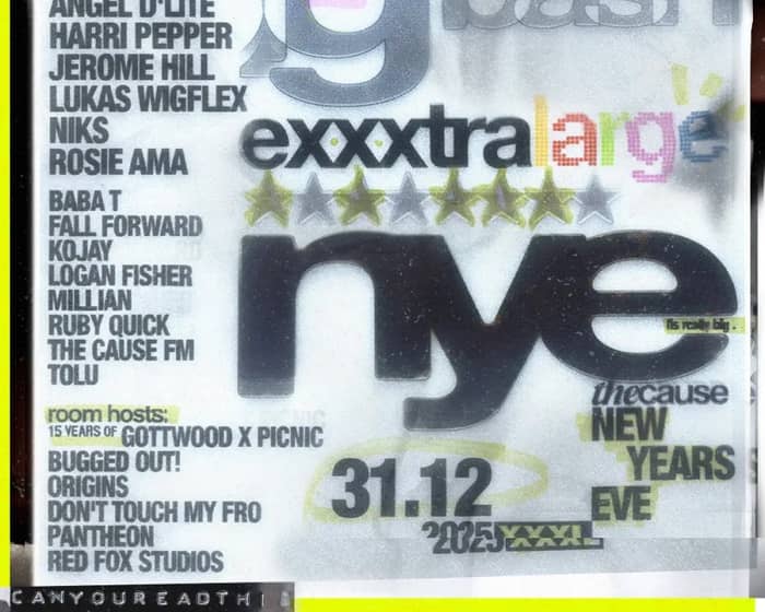 The Cause: NYE tickets