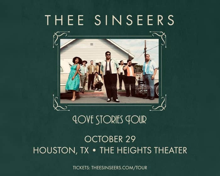 Thee Sinseers: Love Stories Tour with special guests The Charities tickets