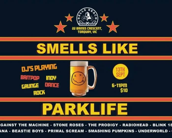 Smells Like Parklife 90s Party tickets