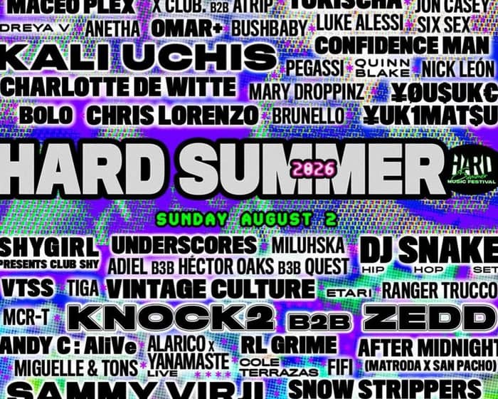 Hard Summer tickets