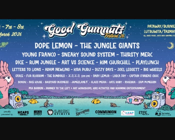 Good Gumnuts Festival 2026 tickets