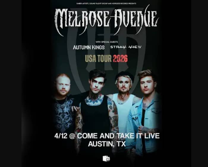 Melrose Avenue tickets