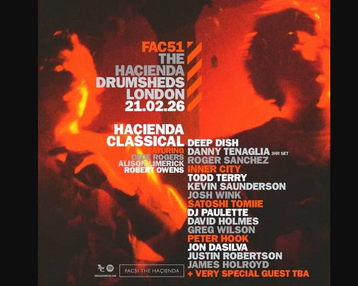 FAC51 The Haçienda tickets