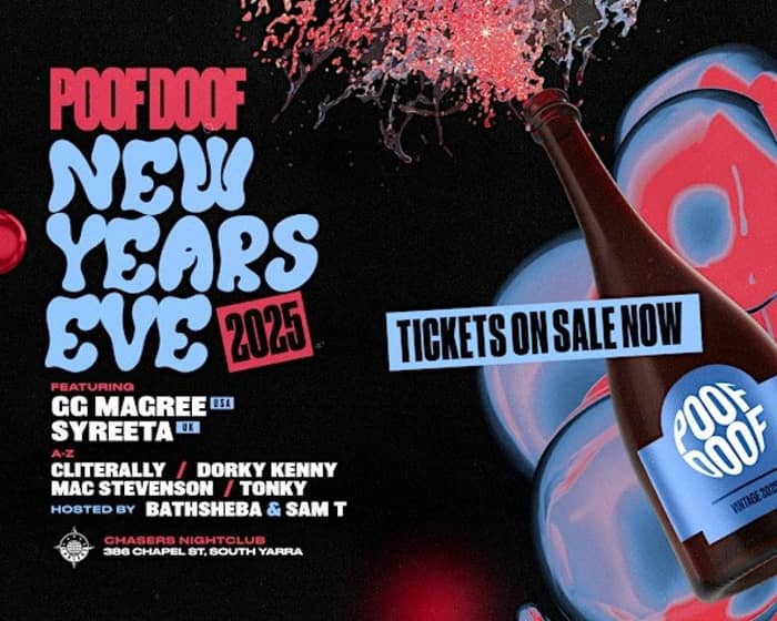 POOF DOOF New Year's Eve tickets