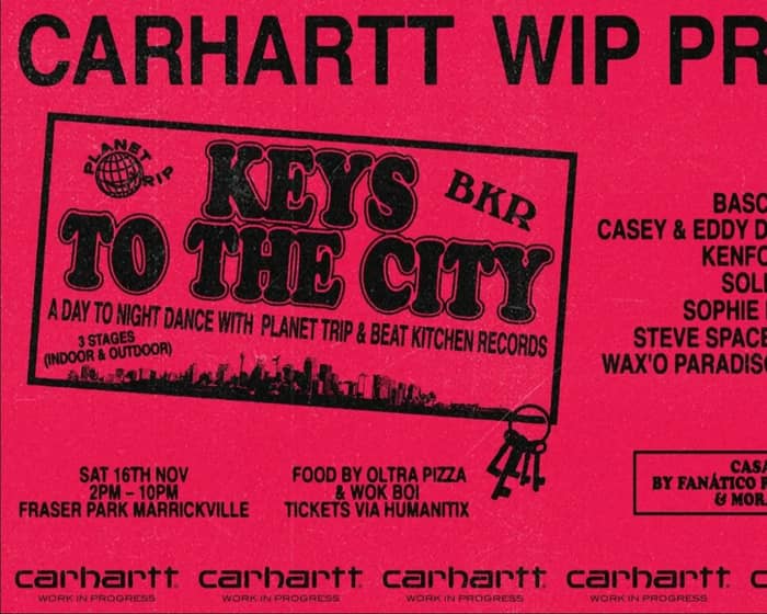 Carhartt WIP presents: Keys To The City tickets