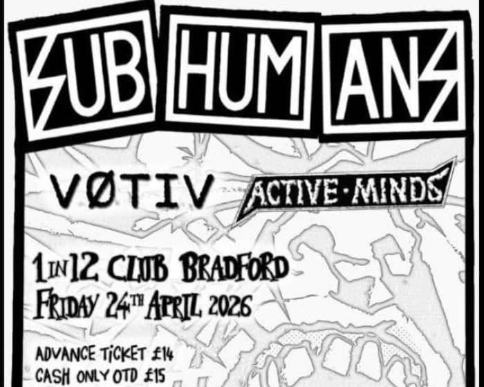 Subhumans tickets