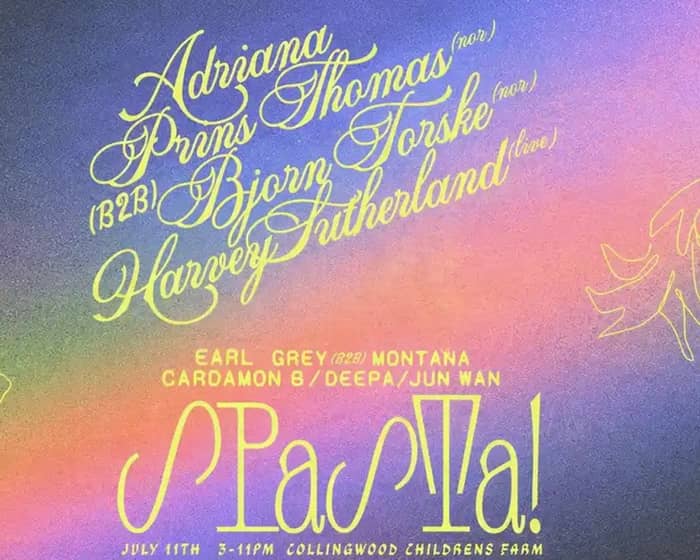 SPASTA at the Farm: 2 tickets