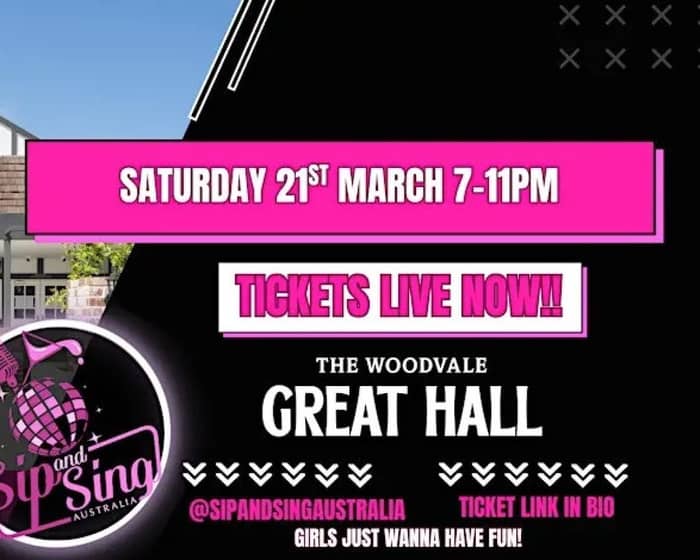 Sip and Sing tickets