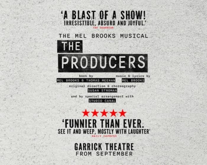 The Producers tickets