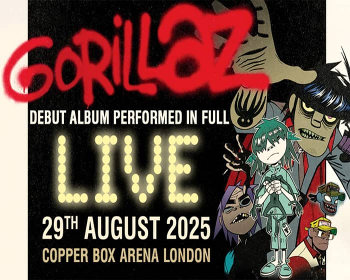 Gorillaz Live tickets