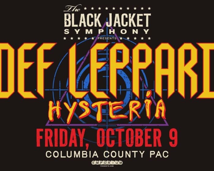 The Black Jacket Symphony Presents Def Leppard's 'Hysteria' tickets