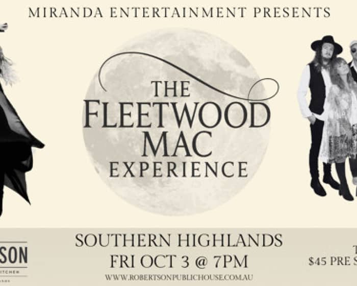 Back To The Gypsy The Fleetwood Mac Experience tickets