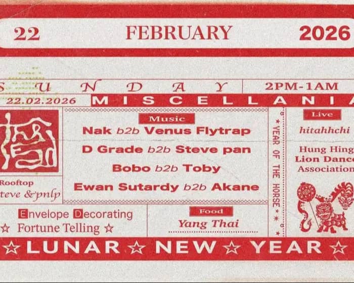 Thread pres. Lunar New Year tickets