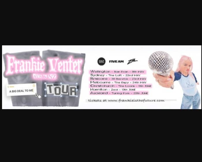 Frankie Venter tickets