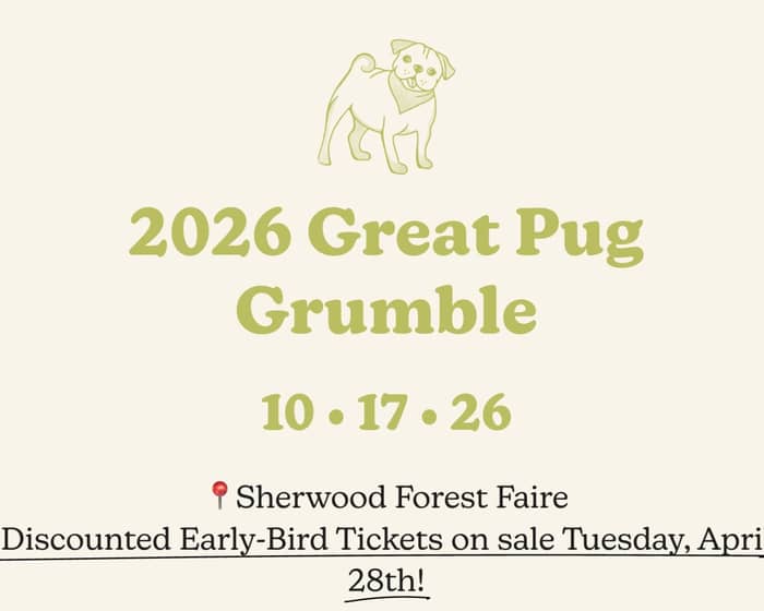 Great Pug Grumble 2026 tickets