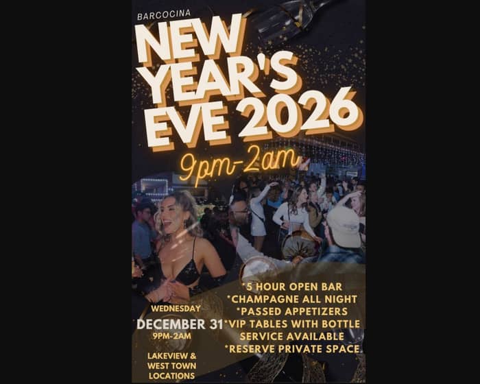 NYE 2026 Barcocina Lakeview tickets