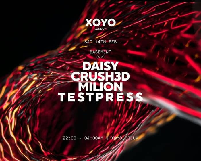 Milion, t e s t p r e s s, CRUSH3d & DAISY tickets