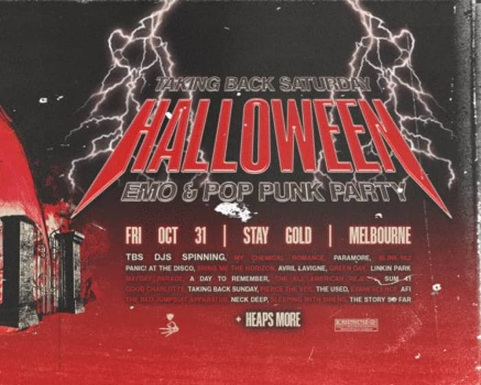 Taking Back Saturday Halloween: Emo & Pop Punk Party tickets