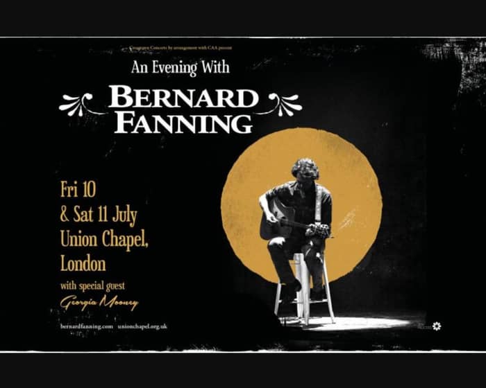 Bernard Fanning tickets
