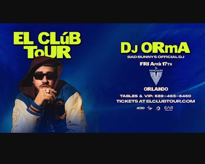 Dj Orma tickets