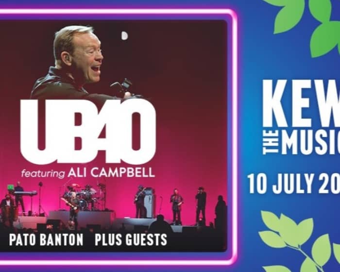 Kew The Music | UB40 feat Ali Campbell tickets
