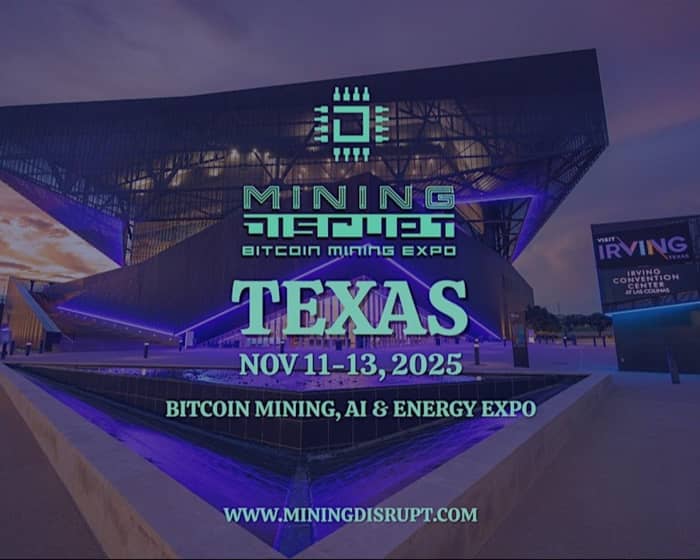 Mining Disrupt Conference 2025 tickets