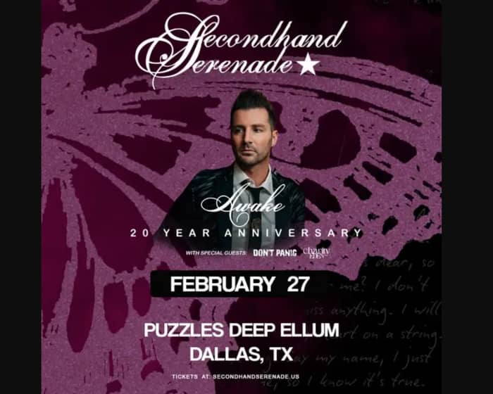 Secondhand Serenade tickets