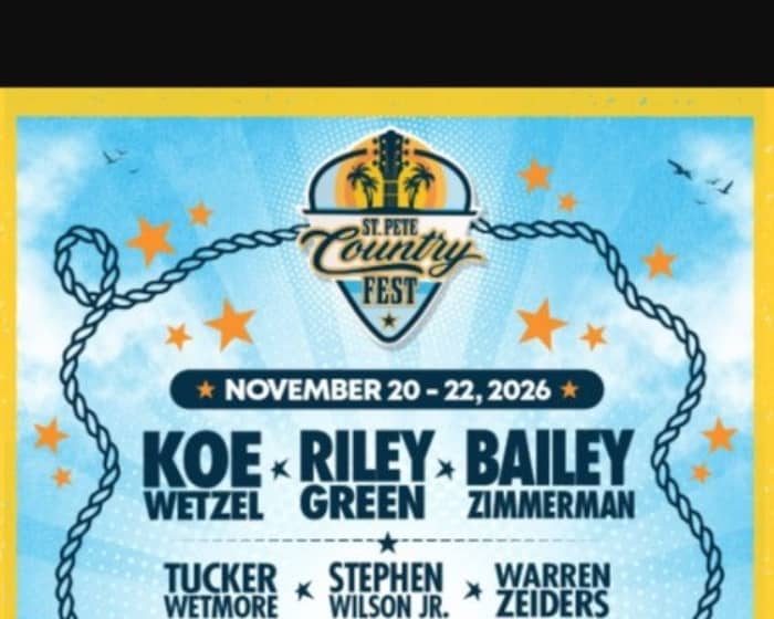 St Pete Country Fest 2026 tickets