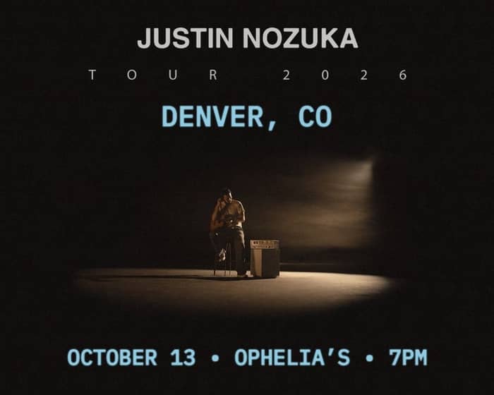 Justin Nozuka tickets