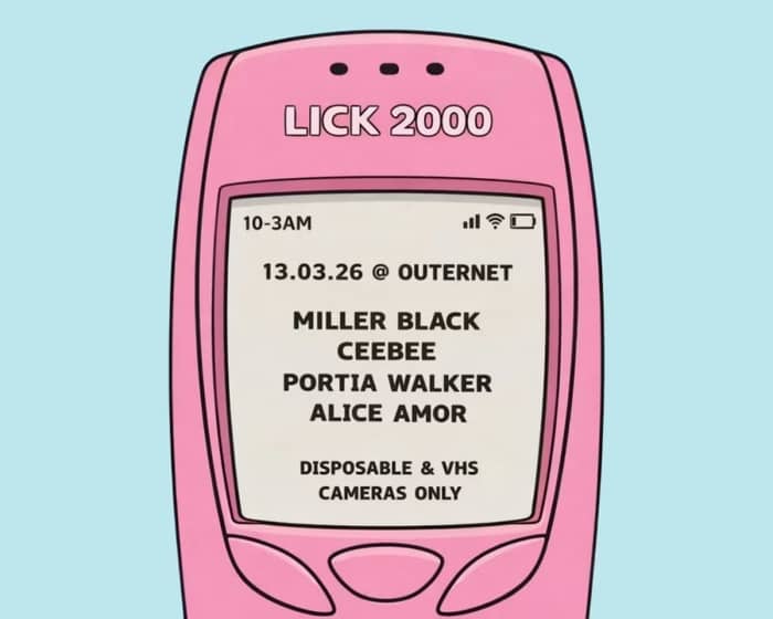LICK 2000’s tickets