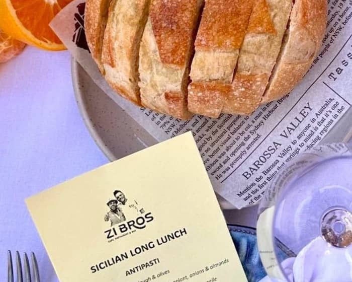 Sicilian Long Lunch at Zibros tickets