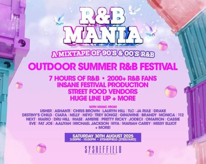 RNB MANIA | Sheffield Outdoor Summer Festival tickets