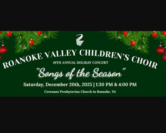 The Roanoke Valley Children’s Choir tickets