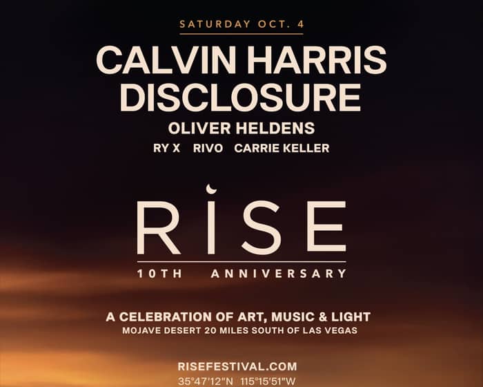 RISE Festival 2025 tickets