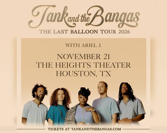 Tank and The Bangas, The Last Balloon Tour tickets