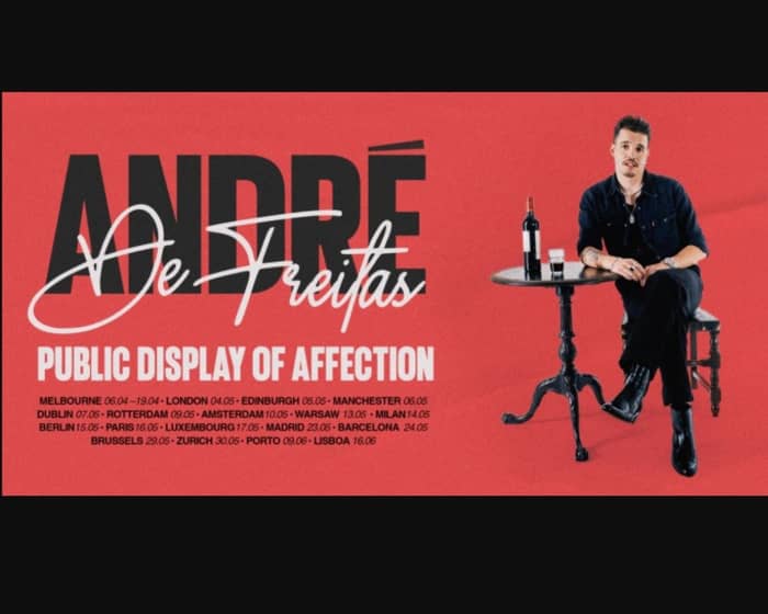 André De Freitas | Buy & Sell Tickets | Tixel