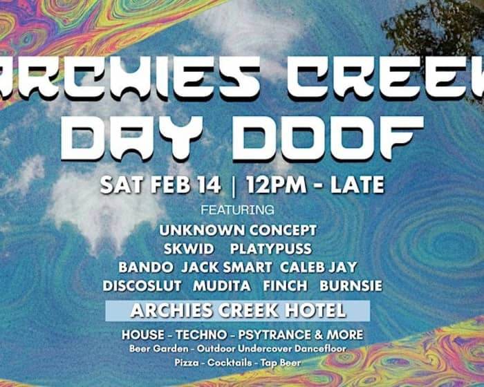 Archies Creek Hotel events