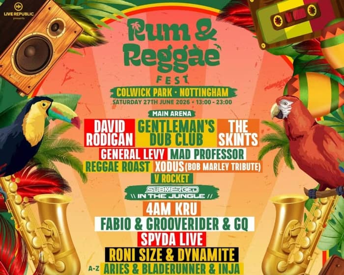 Rum & Reggae Fest 2026 tickets
