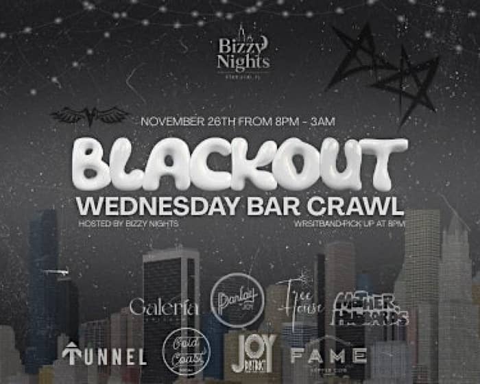 Blackout Wednesday Bar Crawl tickets